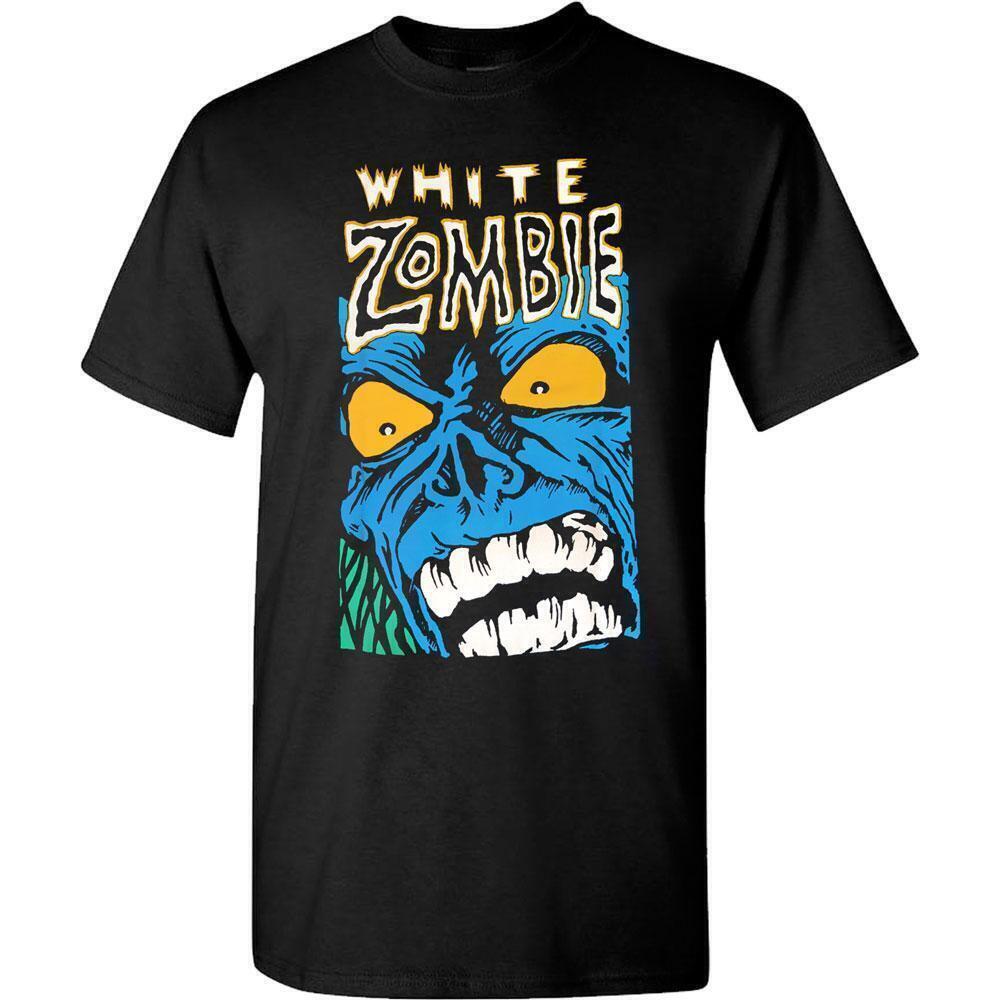 White Zombie Blue Monster Classic Adult T Shirt